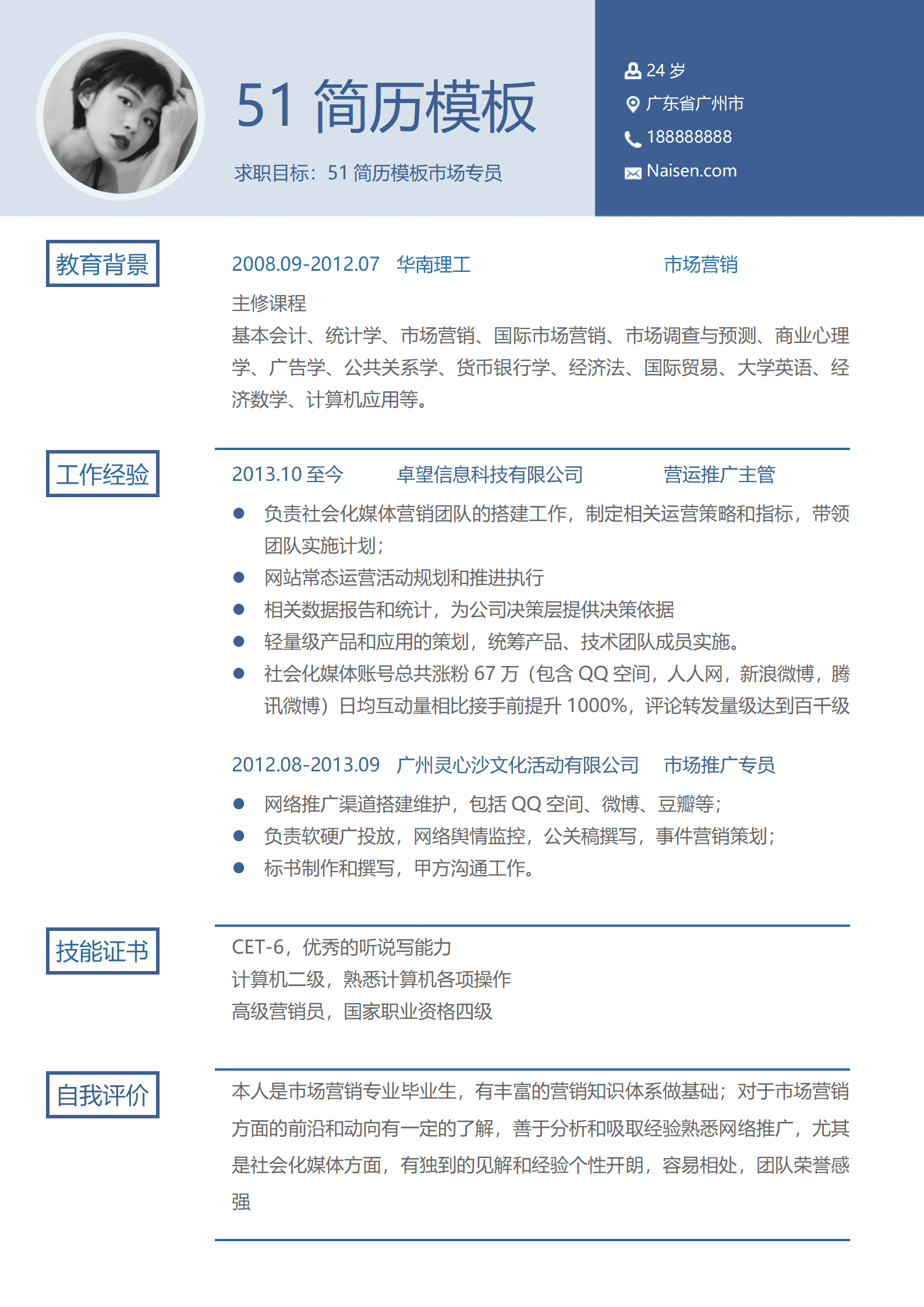 BYDS-0075多页个人简历ppt模板/