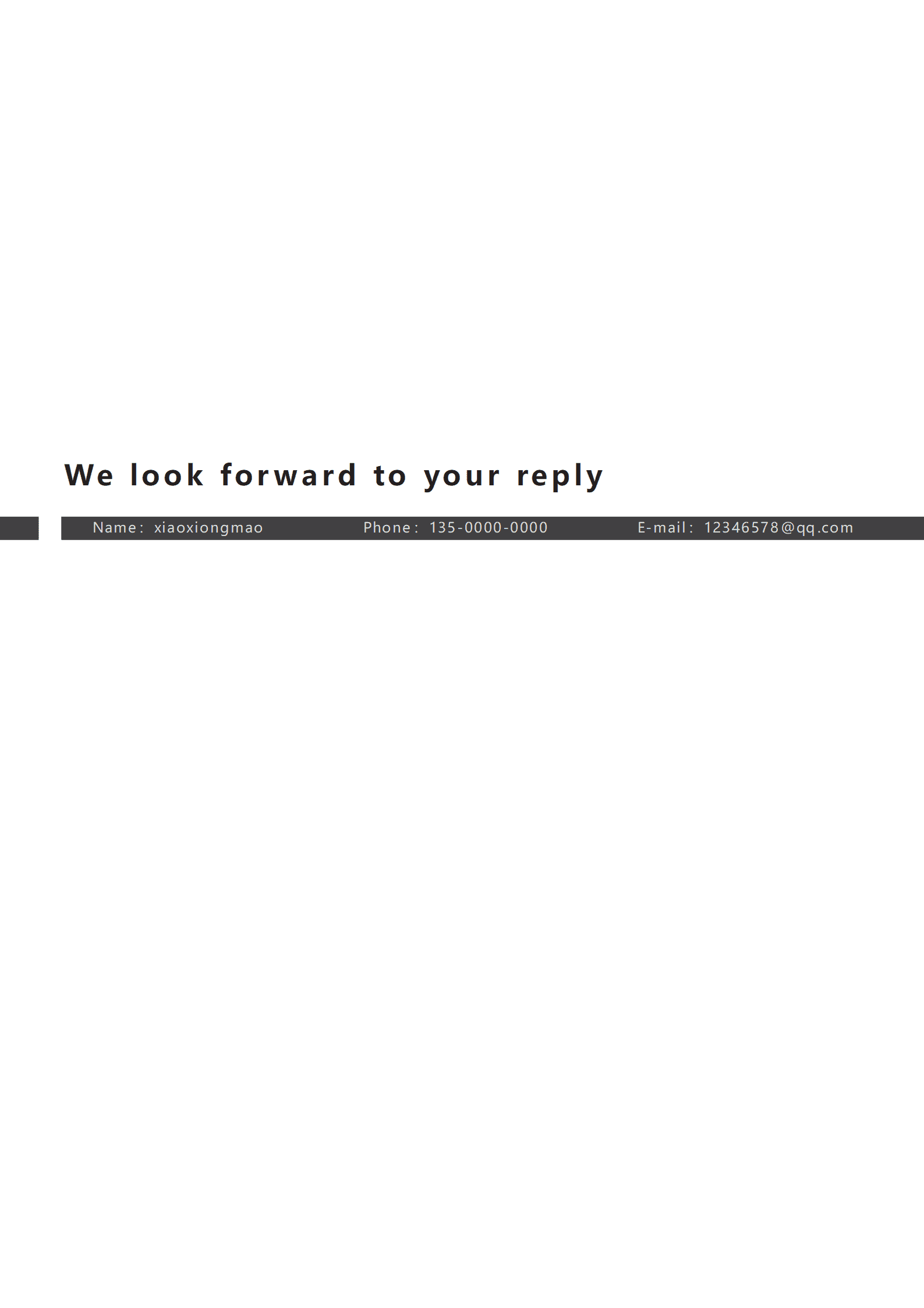 JYDE-00045黑色大气简约成设计师套英文简历模板/